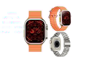 Montre connectée Z87 - Orange