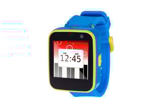 Montre connectée CT5 - Jaune et bleu