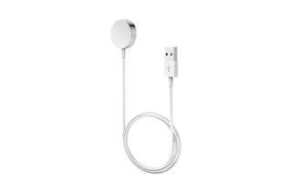 Chargeur avec câble USB compatible Apple Watch - Blanc