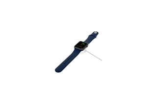 Chargeur avec câble USB compatible Apple Watch - Blanc