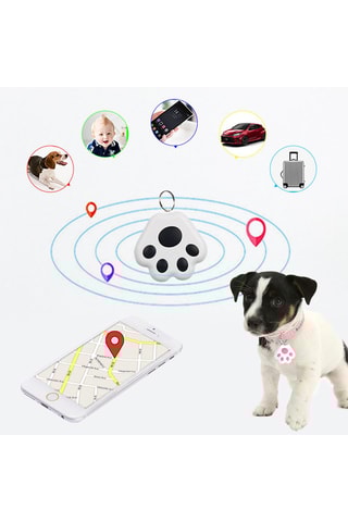 Localisateur Bluetooth portable - 
Blanc et rouge