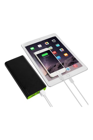 Batterie externe 20000 mAh - Universelle - Vert