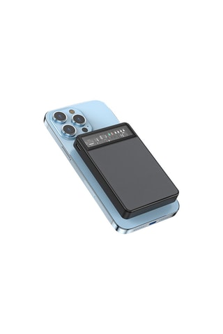 Batterie externe 10 000 mAh - Compatible avec IOS et Androïd - Noir