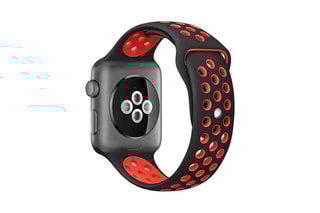 Bracelet de sport en silicone compatible Apple Watch 38/40 mm - Taille M/L