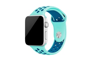 Bracelet de sport en silicone compatible Apple Watch 38/40 mm - Taille M/L