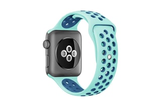 Bracelet de sport en silicone compatible Apple Watch 38/40 mm - Taille M/L