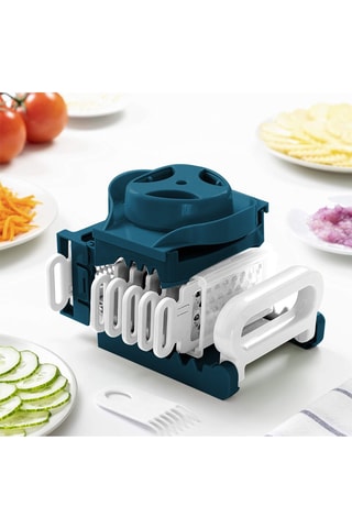 Mandoline 6-en-1 - 6 lames