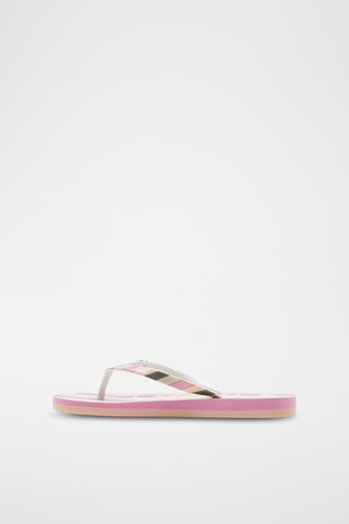 Slippers - Donkergroen en Roze - Roxy 