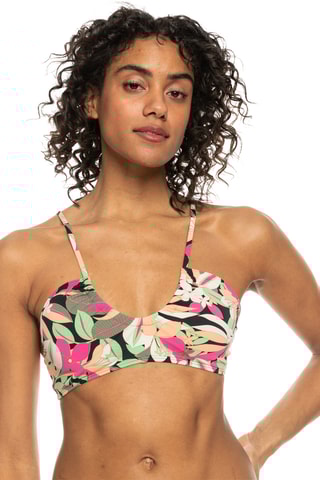 Push-up Bikinitop PT Beach Classics - Zwart en Roze - Roxy