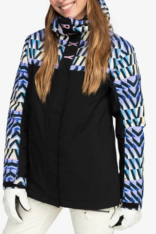Veste de ski à capuche - Noir et ciel - Roxy
