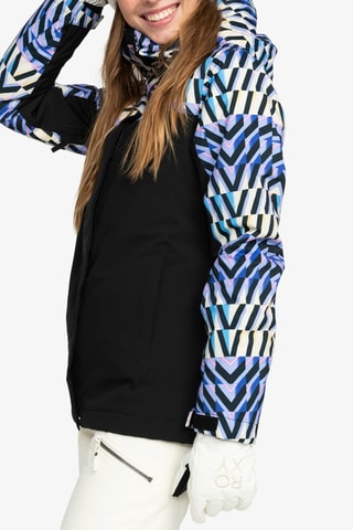 Veste de ski à capuche - Noir et ciel - Roxy