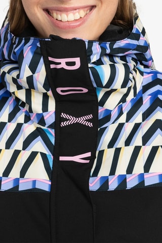 Veste de ski à capuche - Noir et ciel - Roxy