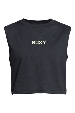 Débardeur de sport en coton biologique - Noir - Roxy