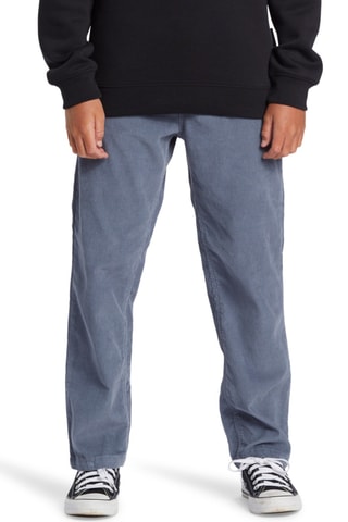 Velours Broek - Grijs