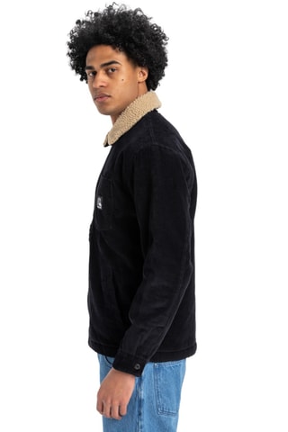 Veste en velours et coton biologique - Noir - Quiksilver