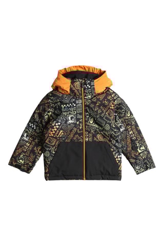 Snowboardjasje - Lichtgroen en Zwart
