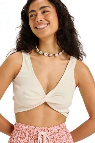 Crop Top - Wit - Roxy
