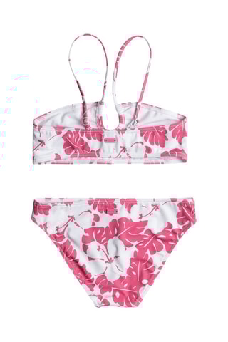 Bikini Totally Iconic - Wit en roze - Roxy