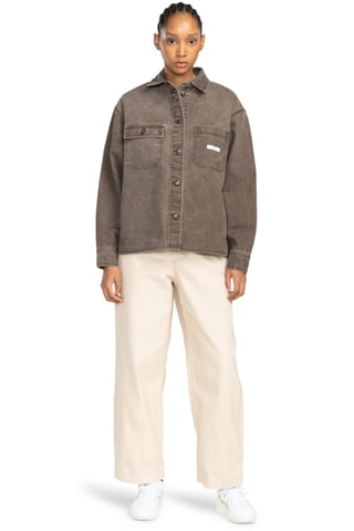 Spijkerblouse - Bruin - Element