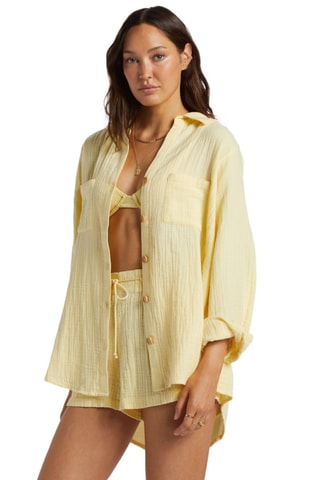 Oversized Blouse - Geel - Billabong