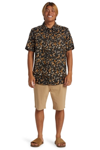 Overhemd Regular Fit - Bruin