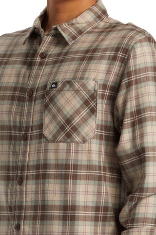 Overhemd Regular Fit - Bruin