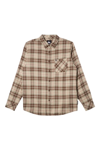 Overhemd Regular Fit - Bruin