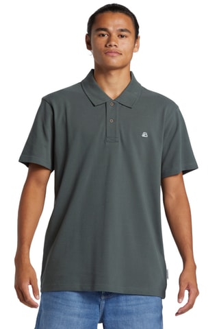 Biologisch Katoenen Polo Regular Fit- Zwart