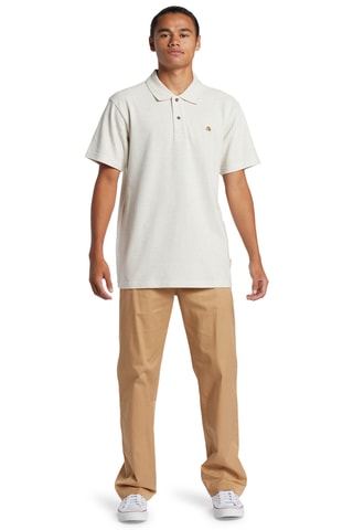 Biologisch Katoenen Polo Regular Fit- Beige