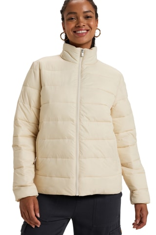 Gewatteerde Jas met Capuchon - Beige - Roxy