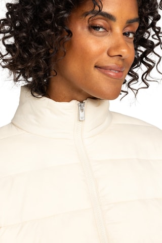 Gewatteerde Jas met Capuchon - Beige - Roxy