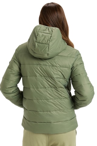 Gewatteerde Jas met Capuchon - Groen - Roxy