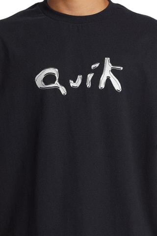 T-shirt Regular Fit - Zwart