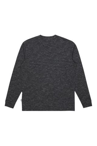 T-shirt Regular Fit - Gemêleerd Zwart