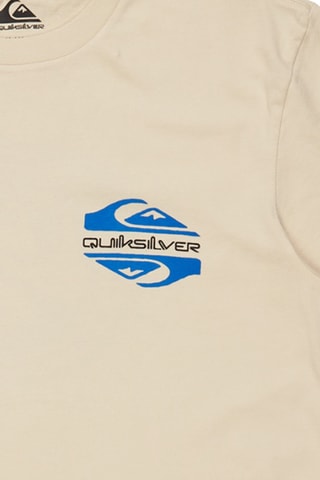 T-shirt regular en coton biologique - Blanc - Quiksilver
