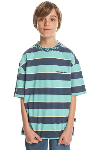Biologisch Katoenen T-shirt - Blauw - Quiksilver