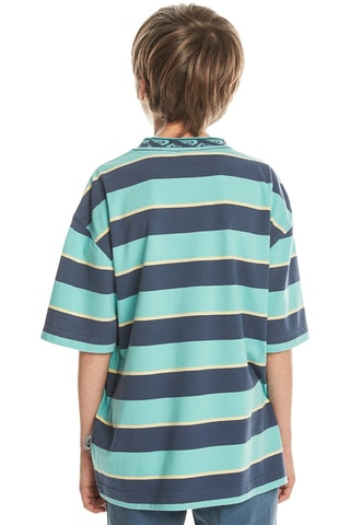 Biologisch Katoenen T-shirt - Blauw - Quiksilver