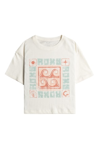 Biologisch Katoenen T-shirt - Wit - Roxy
