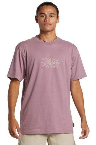 Biologisch Katoenen T-shirt Regular - Paars