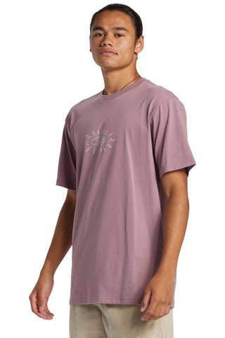Biologisch Katoenen T-shirt Regular - Paars