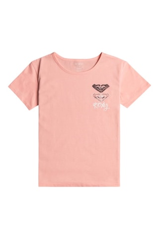 Biologisch Katoenen T-shirt - Roze - Roxy