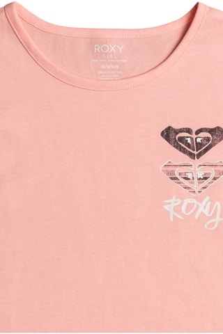 Biologisch Katoenen T-shirt - Roze - Roxy