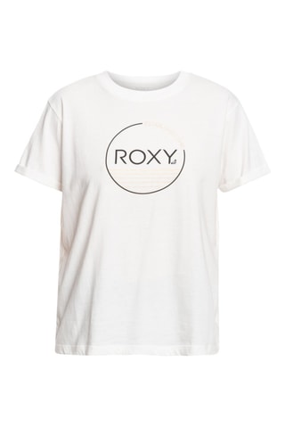 Biologisch Katoenen T-shirt Loose - Wit - Roxy