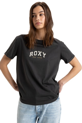 Biologisch Katoenen T-shirt regular - Zwart - Roxy