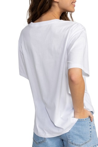 Biologisch Katoenen T-shirt - Wit - Roxy