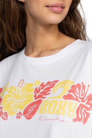 Biologisch Katoenen T-shirt - Wit - Roxy