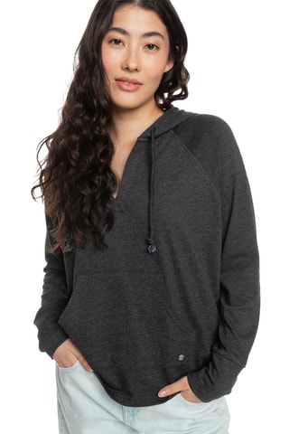 Sweater met capuchon - Gemêleerd Antraciet - Roxy