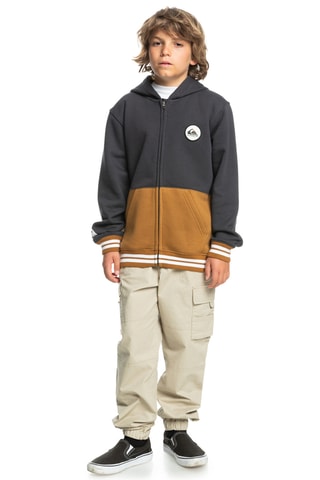 Biologisch Katoenen Fleece Sweater - Zwart