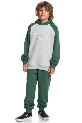 Fleece Sweater - Gemêleerd Lichtgrijs