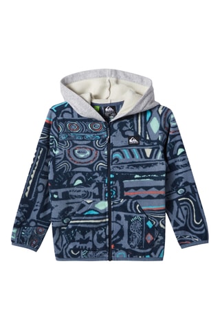 Fleece Sweater met Capuchon - Grijs